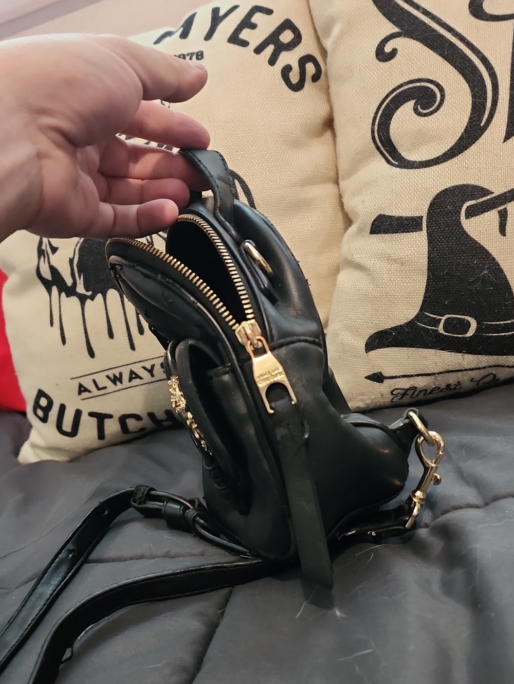 Authentic Versace Mini Backpack - CUTE! - Picture 6 of 8